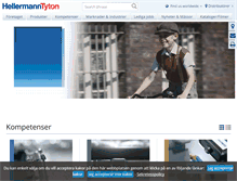 Tablet Screenshot of hellermanntyton.se